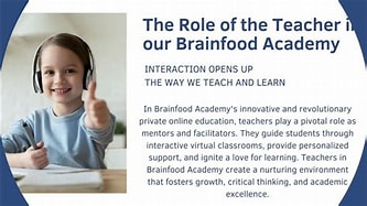 Branfood Academy. A great education.